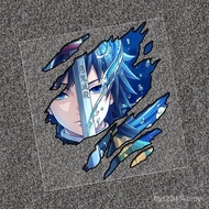 Anime Demon Slayer Sticker Nine-Pillar Demon Creative Car Sticker Two-Dimensional Waterproof Scratch