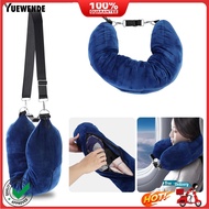  Neck Pillow Space-saving Refillable Travel Pillow Adjustable Comfortable Neck Support Pillow for Outdoor