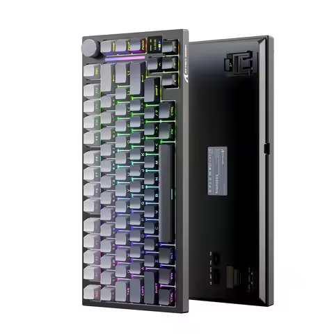 ATTACK SHARK X820Ultra Wireless Mechanical ,Keyboard,Tri-mode,75% Gasket-mounte, Bluetooth/2.4G Wire