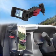 2024 Bronco Phone Mount for 2025 2024 Frod Bronco Dash Cell Phone Holder Pure Aluminum Alloy Materia