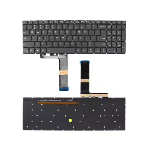 US Laptop Keyboard for Lenovo Ideapad 3-15ADA6 3-15ALC6 3-15ITL6 with Backlit Gray