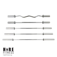 Hare Fitness Olympic Barbell / Straight Bar EZ Bar / Weightlifting Bar