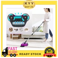 KYY Magic Sweeper Broom Dustpan Rubbish Bin Hand Push Sweeper Broom Spin Mop