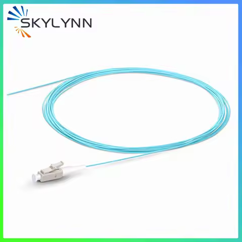 50PCS LC Pigtail 1.5M Single Mode G657A2 Multi Mode OM2/OM3/OM4/OM5 0.9mm LSZH Fiber Optic Pigtail C