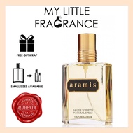 110ml Aramis EDT Eau de Toilette Classic Signature for Men Man Brown [Authentic Original BNIB Perfum
