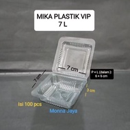Plastic Mica Cake/ Mica 7L VIP Brand Thick Mica/ Contents 100 pcs