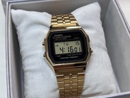 注目👁️二手⭕️中古⭕️ 歡迎 睇啱先買 佐敦門市睇貨 Casio Watch 小金錶 A159WGE CASIO VINTAGE A159WGEA-1