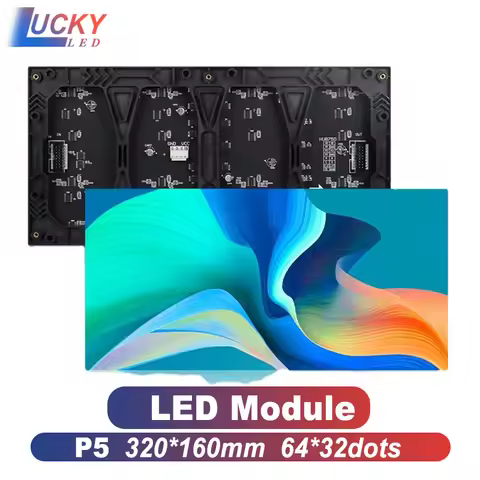 P5 Outdoor Full Color LED Display Module 320x160mm SMD 3 in 1 LED Panel Display Video Wall LED matri