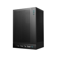 DeepCool CH170 Plus Digital Vertical M-ATX CPU PC Case - Tempered Glass Casing
