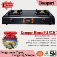 Kompor Gas Rinnai RI 522 C - Kompor Gas 2 Tungku