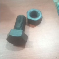 Black steel bolt nut 8.8 m10 k. 17 UK 2cm to 5 cm/ steelBM m10 - 2 cm-2, 5cm-3cm - 4cm - 5cm per 1 p