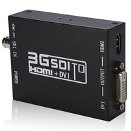 2.970 Gbit/s 3G SDI to DVI HDMI-compatible Singnal Converter Supports 480i 576i 720p 1080i 1080p BNC