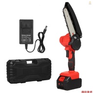 Mini Chainsaw 6-Inch, Electric Chainsaw Cordless Chain Saw with 3.0Ah Large Capacity Battery &amp; Chains, Light Weight Battery Chainsaw Mini Saw with Safety Lock and Strong Motor for
