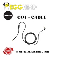 AIAIAI C0I Cable ( Straight w/1 button mic. black, 3 mm. 1.2m)