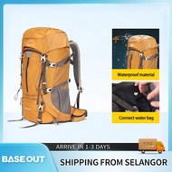 BASE OUT 50L outdoor high-capacity hiking backpack waterproof backpack
