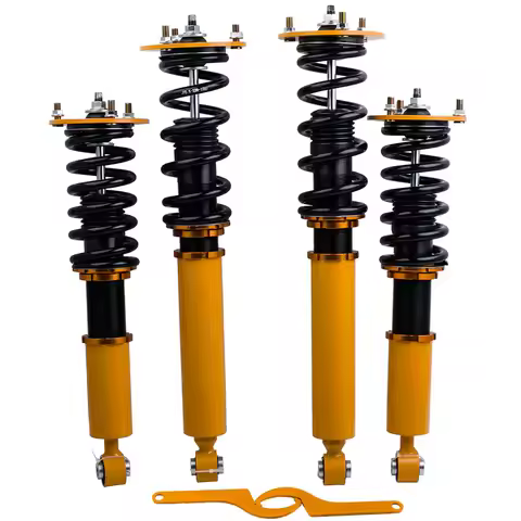 Maxpeedingrods Adjustable Coilovers Suspension Shock Absorber for Toyota Celsior Lexus LS400 XF10 19