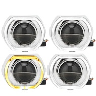 Bi LED Projector Lens High Low Beam Long Lifespan 3in Angel Eye Projector Lens for H1 H4 H7 HB3 HB4 