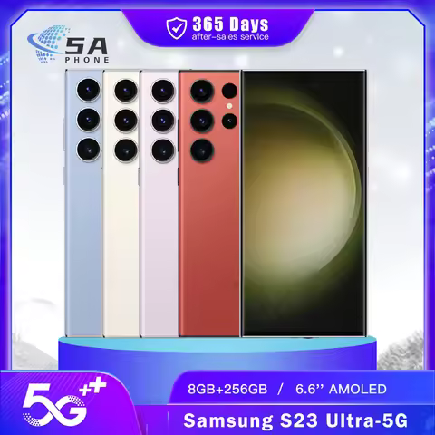 Samsung Galaxy S23 Ultra S918U1 5G Mobile Phone 6.6" AMOLED 8GB RAM 256GB ROM Snapdragon 8 Gen 2 Oct