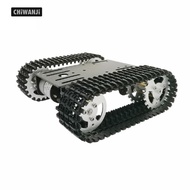 CHiWANji Mini T101 Smart Robot Chassis Tank Followed Car Platform with 33GB-520 Motor