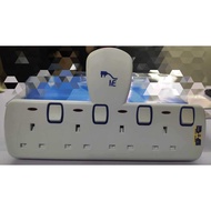 ME 4-Gang T-Way Socket (D304)