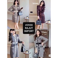 A3930 Plaid jumpsuit