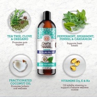Pulling Oil Alcohol Free Mouthwash Healthy Teeth Gum Tongue Scraper Coconut Oil Mint 7 Vitamins D E 