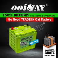 AMARON FLO 85D23L (MF) - 60AH - Car Battery - Vellfire, Alphard, Inspira, Preve, Forester, ASX