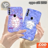 Vvip CASE OPPO A31 A55 A54 A53 A33 A32 A57 2022 A77S Colorful Macaron Flexible Silicone - Full Cover