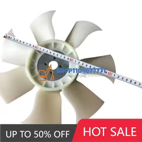 For Yanmar 18/20 Fan Blades 3TNV70/3TNV76/80 Engine Fan Blades 4-hole 7-blade Cooling Fan Blades
