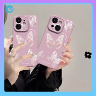 Case Iphone 11 Case Iphone Xr Iphone 6s Casing Iphone 13 Iphone 6 Plus 7 8 Plus Xr Case 12 13pro 14promax Casing Iphone 14 PRO max Soft Case Iphone 11 PRO Butterfly Transparent-ALY