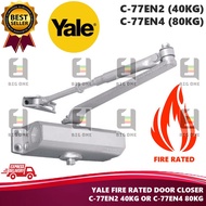(FIRE RATED) YALE C-77EN2 40KG OR C-77EN4 80KG HEAVY DUTY DOOR CLOSER EN2 EN4