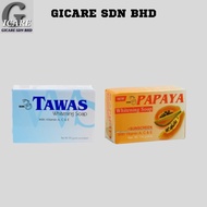 RDL WHITENING SOAP 135G (TAWAS/PAPAYA)