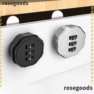 ROSEGOODS1 Password Lock, Zinc Alloy 3 Digital Code Combination Lock,  Security Furniture Hardware Drawer Lock Cupboard Drawer