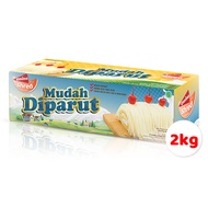 Emina cheddar cheese in 2kg box packaging Kraft cheddar cheese