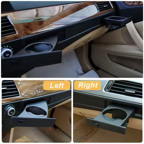 51459125622 51459125626 New Car Front Drink Cup Holder For BMW 5 Series E60 E61 M5 525i 528i 530i 53