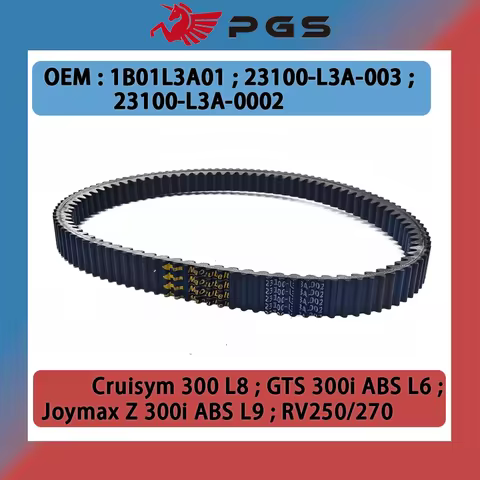 Kevlar Drive Belt For SYM Cruisym 300 L8/Joymax Z 300i ABS L9/GTS 300i ABS L6/RV250 RV270 RV/ 1B01L3