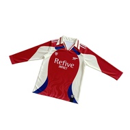Refive- VINTAGE Long Sleeve Retro Jersey ARSENAL 2 Men's Long Sleeve Tops And PremiumWanita casual j