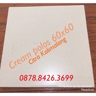 Granit lantai/granit cream polos 60x60