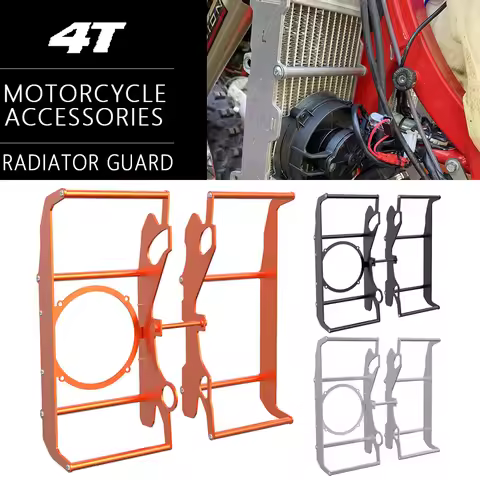 2024 Radiator Grille Guard FOR KTM EXC 2T 4T Motorcycle Protector Cover For GasGas 2T 4T 2021 2022 2
