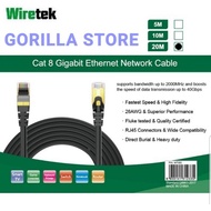 Wiretek Cable Lan Cat 8 Gigabit Ethernet Network Cable 20 Meters