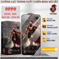 Toughened OPPO A53s - A54 A53 5g - A54 5g super transparent, Iron Hat Warrior Bendable 360 degrees, 