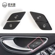 For Mercedes C E GLC Class Car Front Door Lock Switch Button Level Central Lock Switch Cover For Benz W205 W253 W213 2059055251 Auto Accessories Automotive Parts