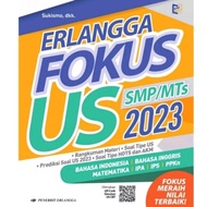 BUKU ERLANGGA FOKUS Ujian Sekolah SMP MTS 2022