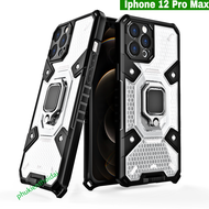 Ốp Lưng Iphone 12 Pro Max chống sốc tổ Ong Iring không gian mới giá đỡ xem phim