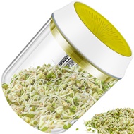Sprouts Growing Kit Portable Sprouting Jar Kit BPA-free Sprouts Maker Jar Countertop Sprouting Jar C