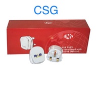 UMS 13A 3pin 250v Heavy Duty Plug Top ( Sirim Approved )