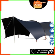 EcoSport 6mx6m 6x6 Outdoor Hobbit Flysheet Waterproof Canopy Camping 8 Person Tent Awning Camping
