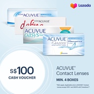 $100 ACUVUE® Contact Lens Cash Voucher
