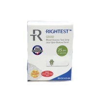 Bionime GS550 Blood Glucose Test Strip 25's Pcs
