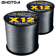 Tali Pancing Braided Fishing Line Tali Pancing GHOTDA 25-120lb Power Max 12X Braided Fishing Line Su